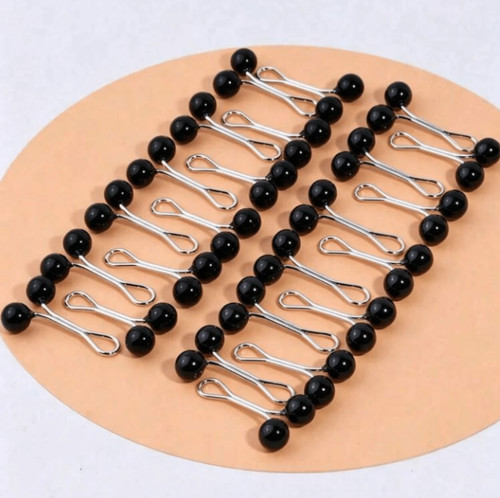 Shaped brooch pins hijab - u-shaped,