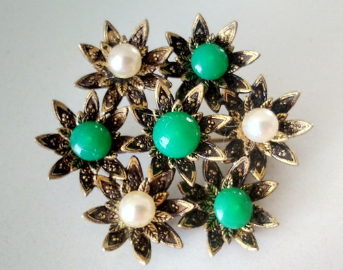1940s vintage brooch - vintage,