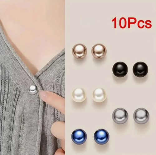 Pearl brooch waist pins - &, –
