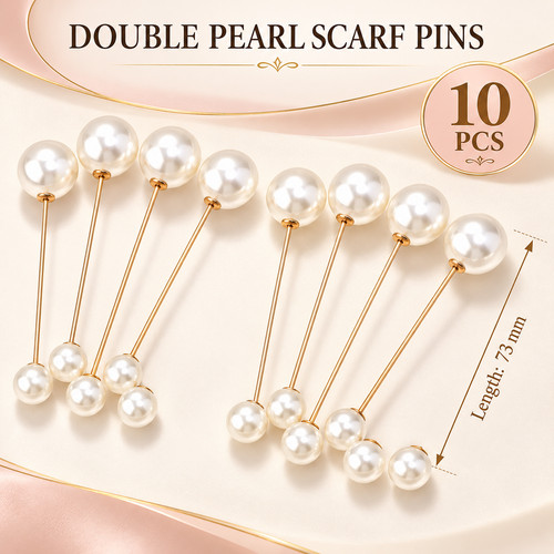Pcs double pearl - pcs,
