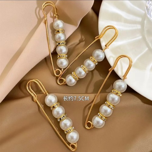Brooch pin heavy duty - -, safety
