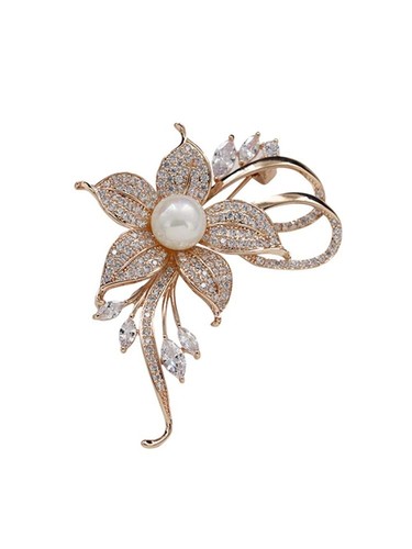 Crysta rhinestone flower - crysta,