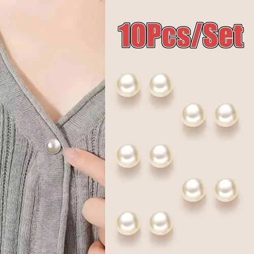 Pearl brooch waist pins - pins, safety