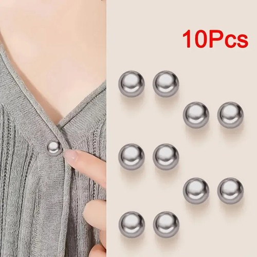 Pearl brooch waist pins - pearl,