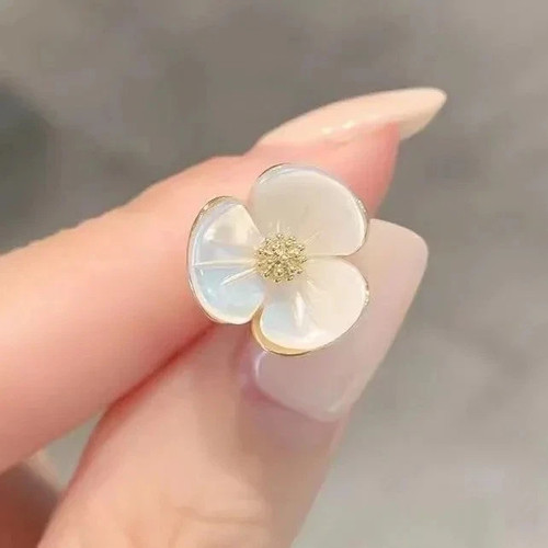 Fashion brooch set flower - set,