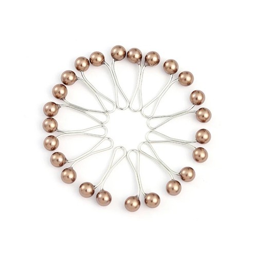 12pcs pearl hijab pins anti - pearl,