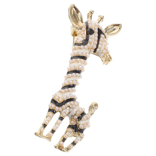 Animal giraffe brooch pin - pin, in