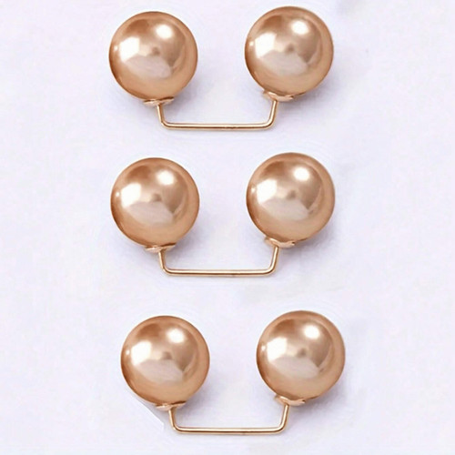 5pc pearl brooch - 3/5pc,