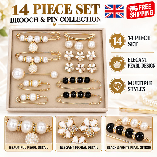 14pcs faux pearl - faux, irregular