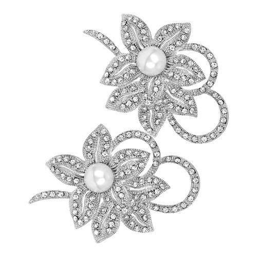Elegant beige pearl flower - elegant,