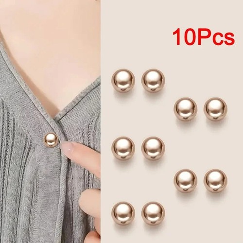 Pearl brooch waist pins - pearl,
